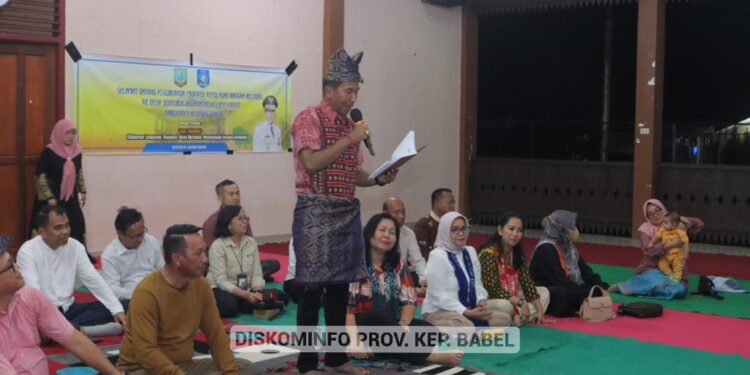 Lanjutkan Program Gule Kabung, Pj. Gubernur Suganda Blusukan ke Kelapa Kampit